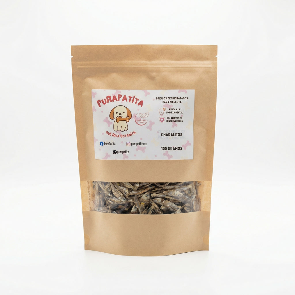 Charalitos deshidratados