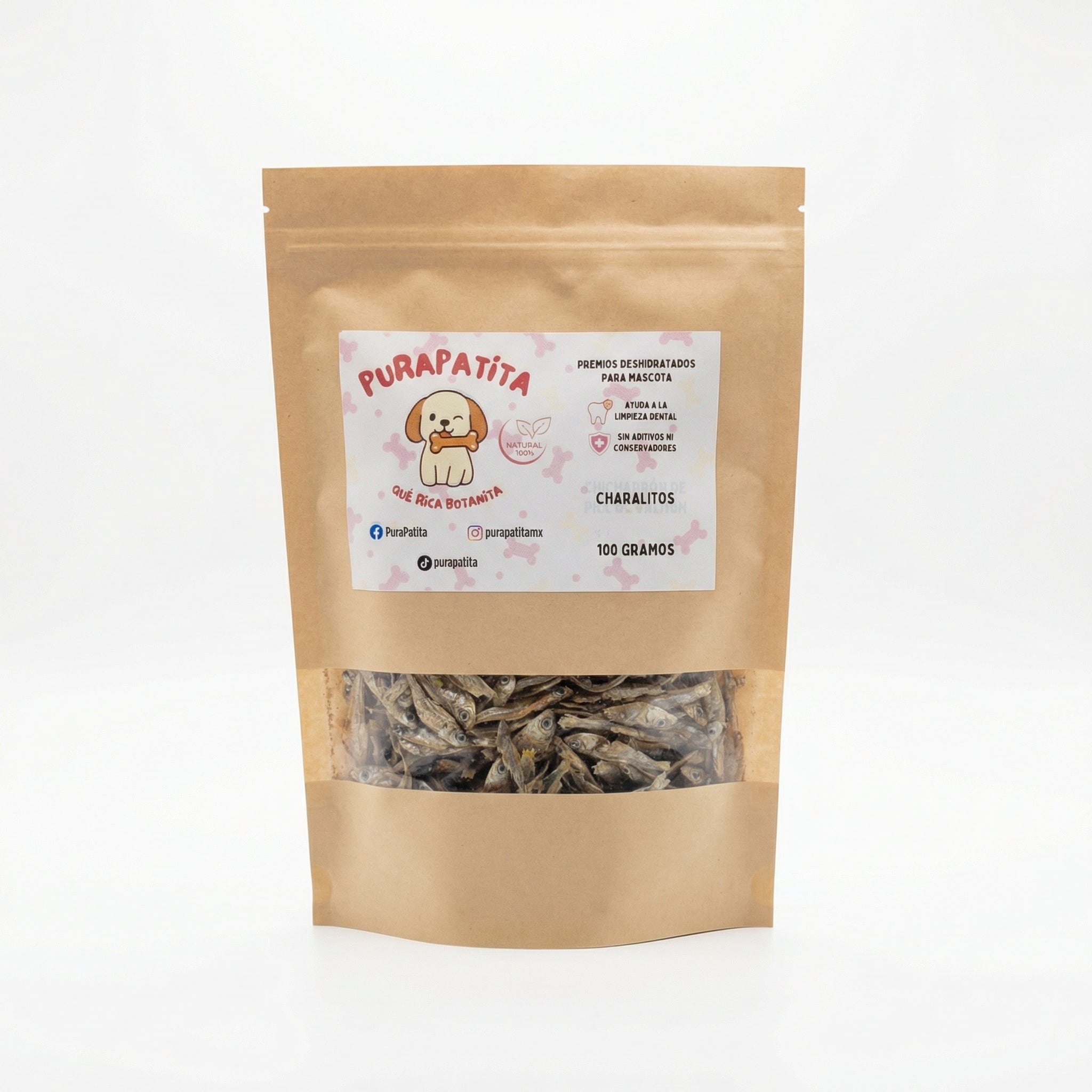 Charalitos deshidratados