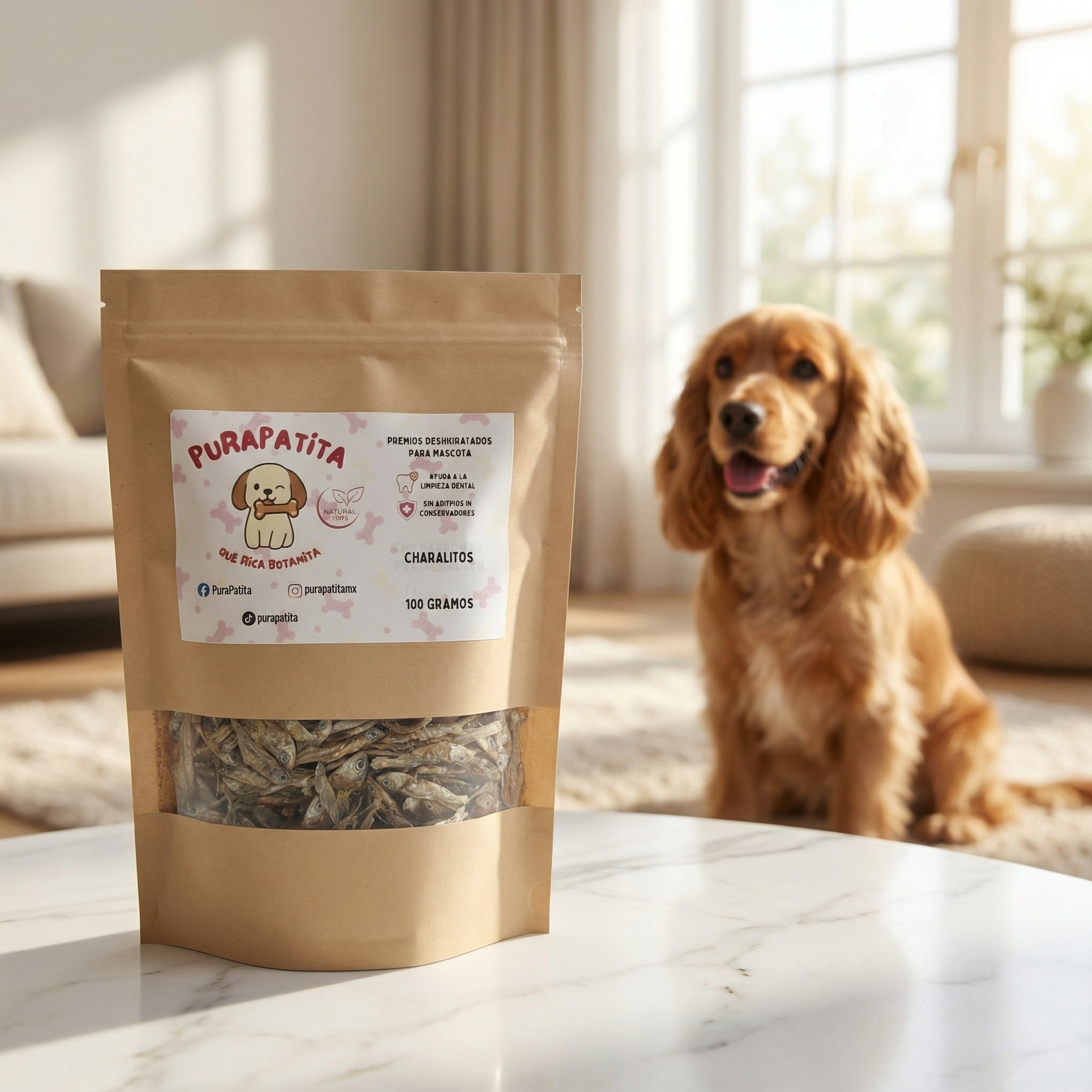 Charalitos deshidratados